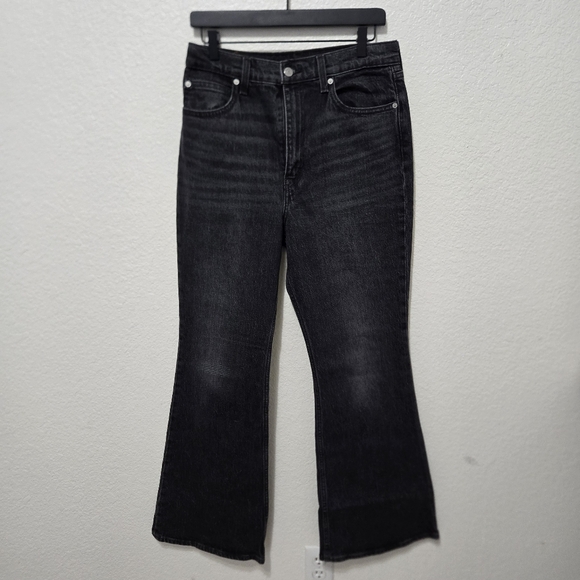 Levi's Premium 70s High Flare Jean black denim - Picture 3 of 13